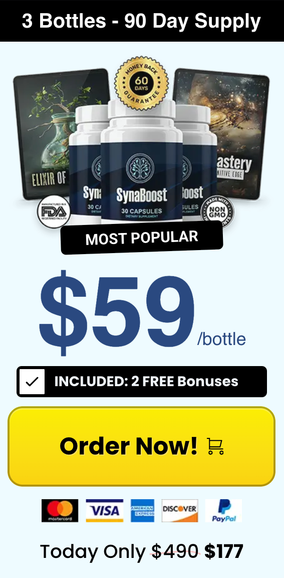 SynaBoost Buy 3 Bottles